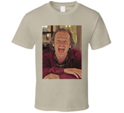 Jack Nicholson Classic Movie The Shining Stephen King Cool Movie T Shi
