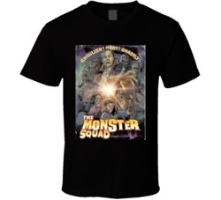 Classic 80s Movie The Monster Squad Cool Poster Movie T Shirt
