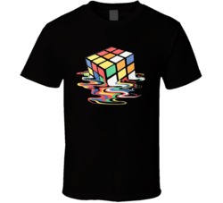 Melted Cube Cool Stylish Big Bang  T Shirt