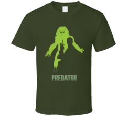 Classic 80s Movie Predator Cool Movie Poster  T Shirt