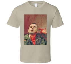 Classic 70s Movie Taxi Driver Travis Bickle Blood Soaked Cool Movie T 