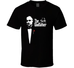 The Godfather Vito Corleone Cool 70s Movie Poster T Shirt