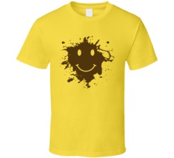 Classic Movie Forrest Gump Mud Smiley Face Movie T Shirt