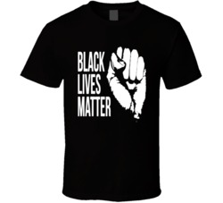 Black Lives Matter Political Human Rights  T Shirt