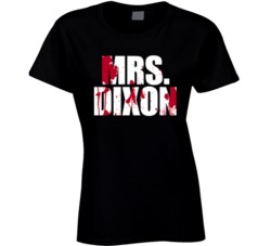 Mrs Daryl Dixon Zombies Womens T Shirt