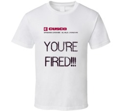 Classic 80s Movie Back to the Future 2 Youre Fired Funny  T Shirt