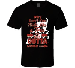 Classic 80s Movie Back to the Future Biff Tannen Make Like a Tree Cool