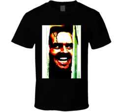 Classic Movie The Shining Jack Nicholson Heres Johnny Cool  T Shirt