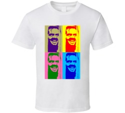 The Shining Jack Nicholson Heres Johnny Movie Character Cool Fan T Shi