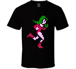 Classic NES Game Metroid Justin Bailey Sprite Cool T Shirt
