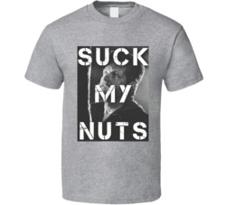 The Walking Dead Cool Abraham Suck My Nuts Tv Show T Shirt