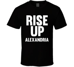 The Walking Dead Rise Up Alexandria Atlanta Parody Tv Show T Shirt