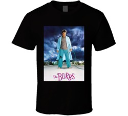 Cool Classic 80s The Burbs Movie Poster  T Shirt