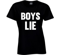 Stylish Cool Boys Lie Chic  T Shirt