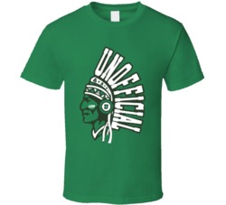 Cool Controversial Unofficial St Patrick's Day Chief Illiniwek UI
