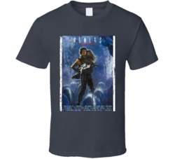 Aliens Vintage 80's Movie Poster Cool Fan T Shirt
