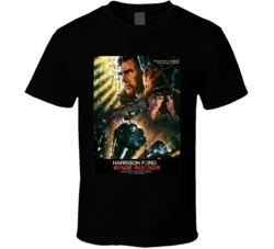Blade Runner Vintage 80's Movie Poster Cool Fan T Shirt