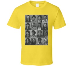 Classic 90's Movie Dazed and Confused Cast Yearbook Photo Cool  T