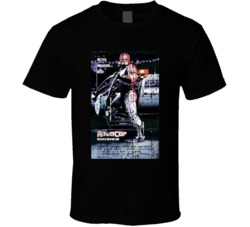 Robocop Vintage 80's Movie Poster Cool Fan T Shirt