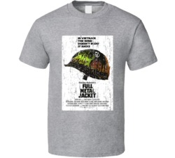 Full Metal Jacket Vintage 80's Movie Poster Cool Fan T Shirt