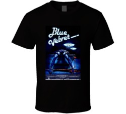 Blue Velvet Vintage 80's Movie Poster Cool Fan T Shirt