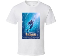 The Little Mermaid Vintage 80's Movie Poster Cool Fan T Shirt