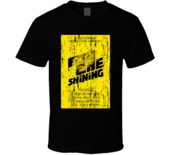 The Shining Vintage 80's Movie Poster Cool Fan T Shirt