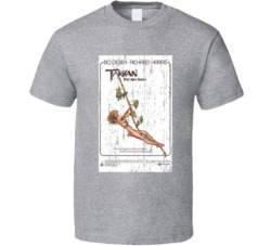 Tarzan the Ape Man Vintage 80's Movie Poster Cool Fan T Shirt