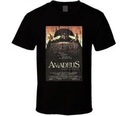 Amadeus Vintage 80's Movie Poster Cool Fan T Shirt