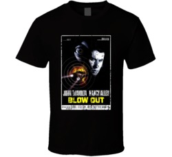 Blow Out Vintage 80's Movie Poster Cool Fan T Shirt