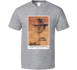 Pale Rider Vintage 80's Movie Poster Cool Fan T Shirt