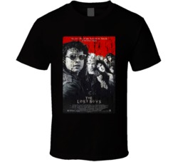 The Lost Boys Vintage 80's Movie Poster Cool Fan T Shirt