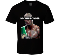 Deontay Wilder Professional Boxer Bronze Bomber Cool Boxing  T Shirt