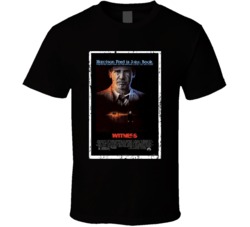 Witness Vintage 80's Movie Poster Cool Fan T Shirt