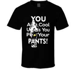 Funny You ain't cool unless you Pee your Pants Justin Bieber Paro