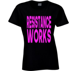 Womens March Resistance Works Cool Feminist Political  T Shirt