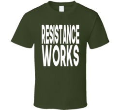Womens March Resistance Works Cool Feminist Political  T Shirt