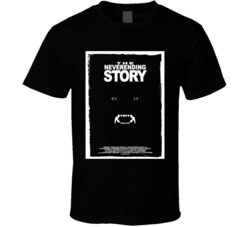 Classic Movie The Neverending Story Movie Poster  T Shirt