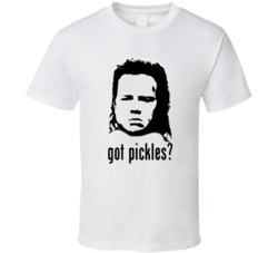 Eugene Walking Dead Tv Show Funny Got Pickles  T Shirt