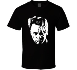 Cool James Cagney Big Head Silhouette Movie Star  T Shirt