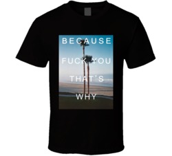 Funny Cool F U Palm Tree Inspirational  T Shirt