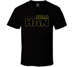 Cool Han Solo T Shirt