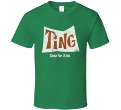Cool Retro TING Soda for Kids Awesome  T Shirt