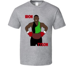 Cool MIke Tyson Cartoon Style Boxing  T Shirt