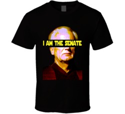 Cool Emperor Palpatine I am the Senate Funny Star Wars  T Shirt