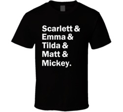 Scarlett & Emma & Tilda & Matt & Mickey Anti Hollywood