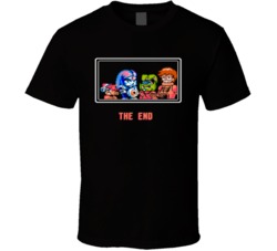 Cool Bucky O'Hare Video Game Ending Screen  T Shirt