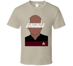 Cool Star Trek The Next Generation Capt Picard Cartoon Big Style Enage