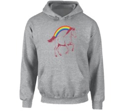 Logan Movie Laura Kinney Horse Rainbow Cool Movie 2 Hoodie