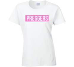 Cool Preggers Expecting Mothers Must Have POP Culture Pink Stylish T S